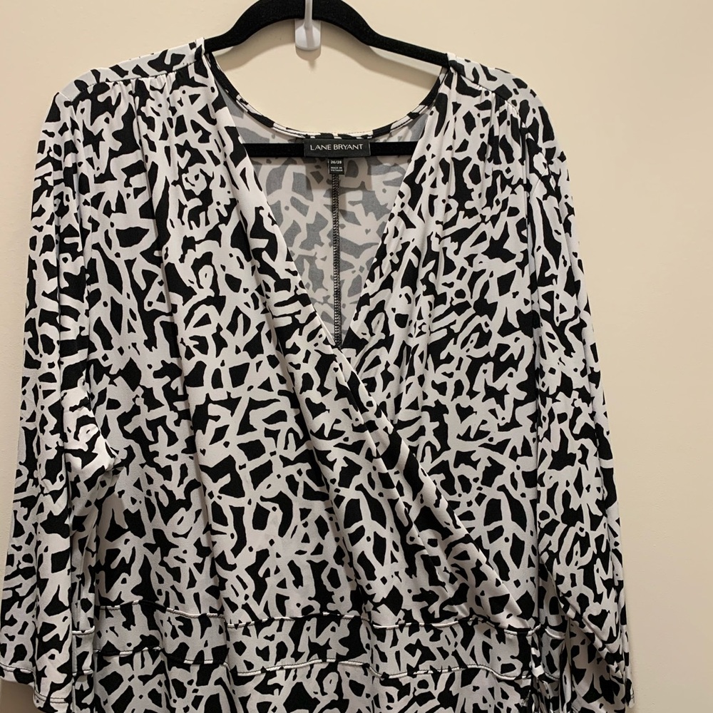 Lane Bryant Faux Wrap Dress